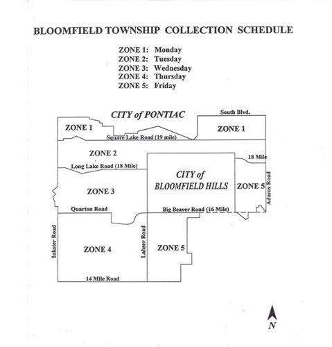 Collection Zone Map