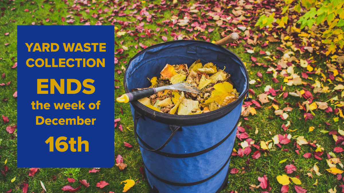 Featured image of Yard Waste Collection Ending Soon Until Spring